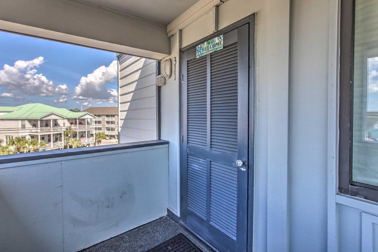 Coastal Condo On Beach With Community Pool Access! Миртл-Бич Экстерьер фото